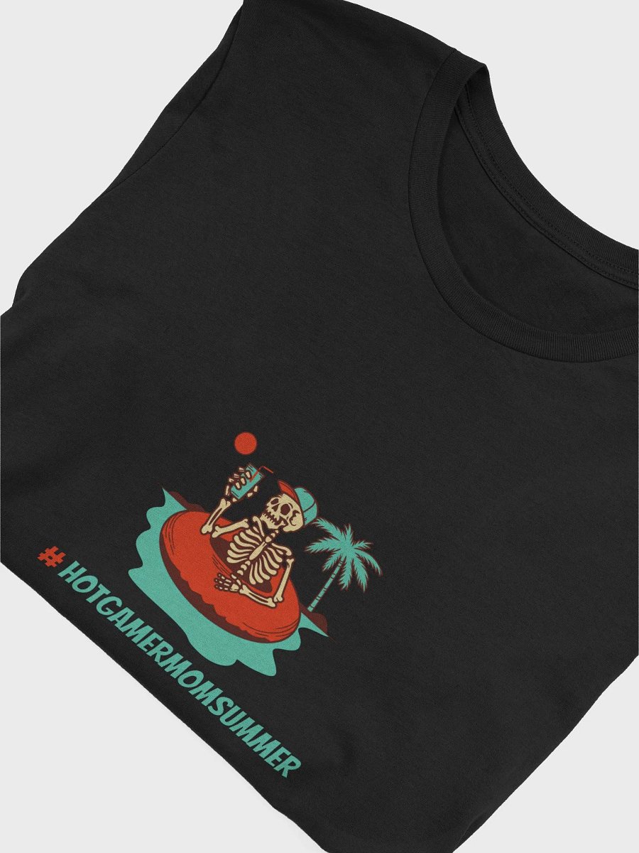 #hotgamermomsummer tshirt front logo product image (5)