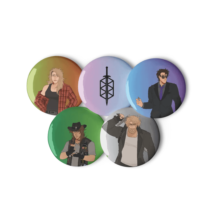 Mid-Evil Character Pins product image (11)