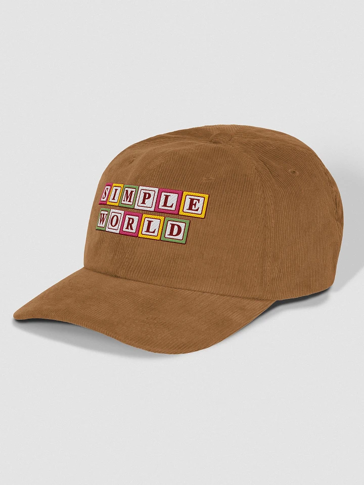 Simple World Corduroy Hat product image (2)