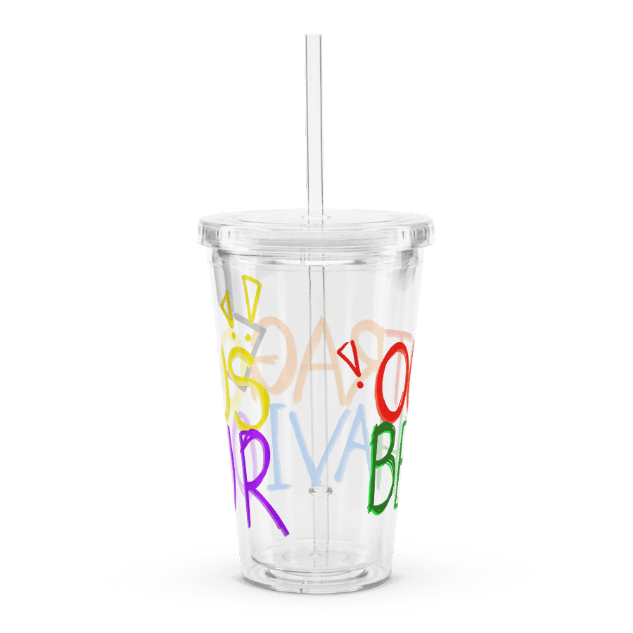 OUTRAGEOUS BEHAVIOUR!!! - Clear Tumbler product image (2)