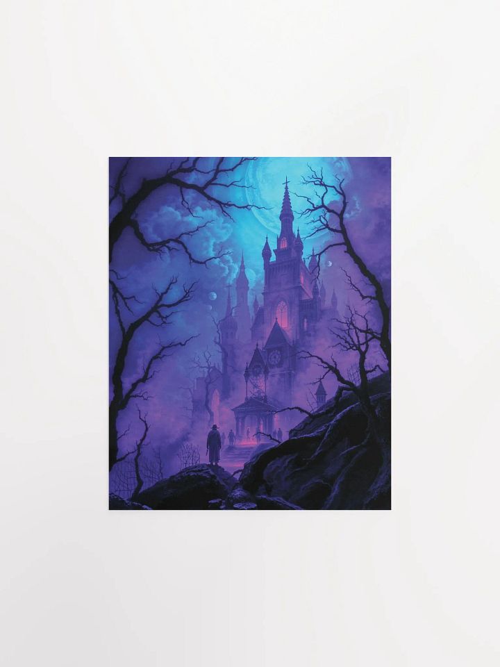 Moonlit Gothic Castle Poster product image (9)