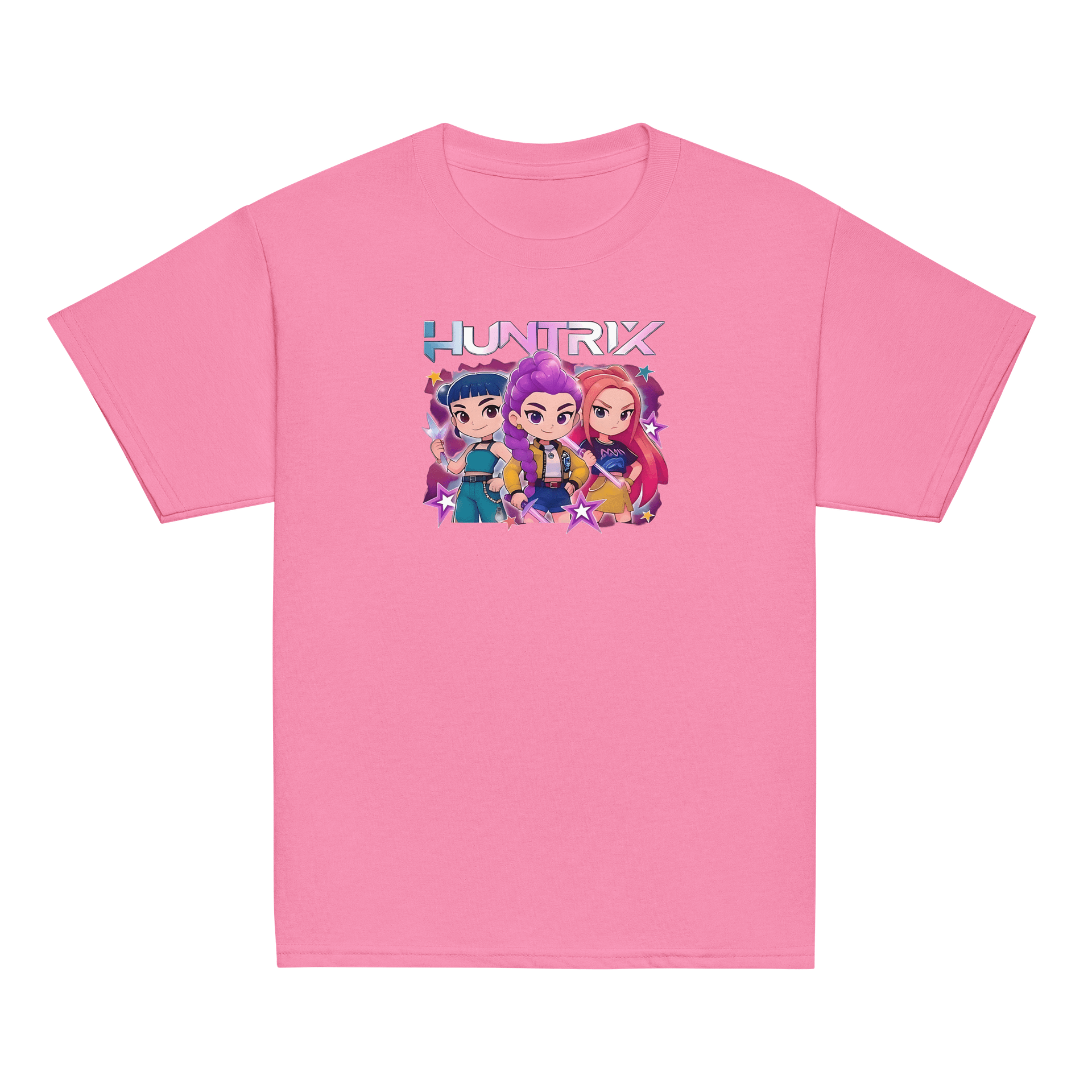 Youth Classic Tee Kpop Demon Hunters Rumi Zoey Mira Graphic product image (2)