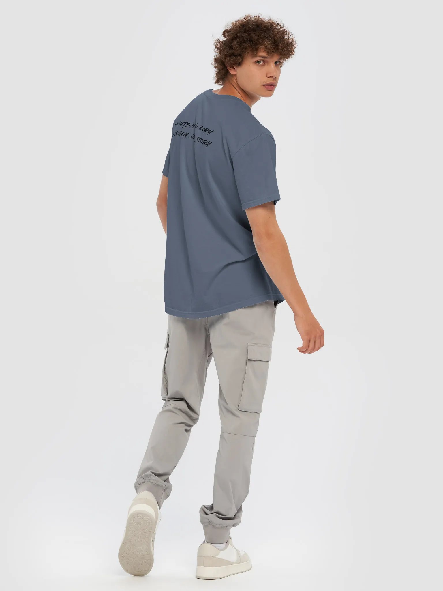 Rebels T-Shirt Blue Jean | White/Green product image (8)