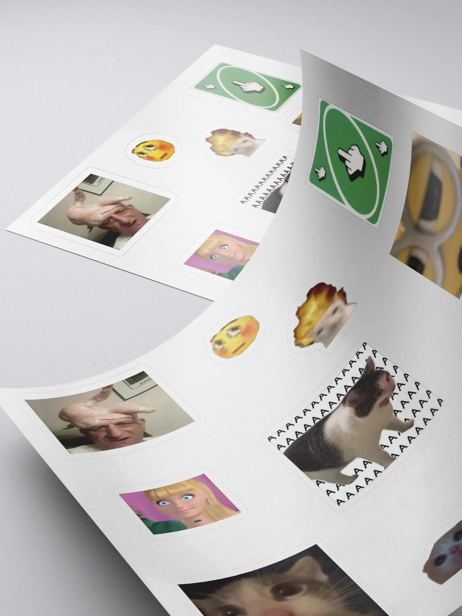 elgrace meme sticker sheet product image (4)