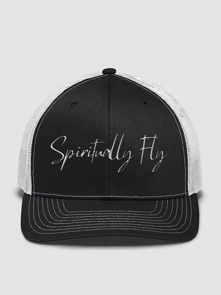 Spiritually Fly Trucker Hat (Embroidered) product image (1)