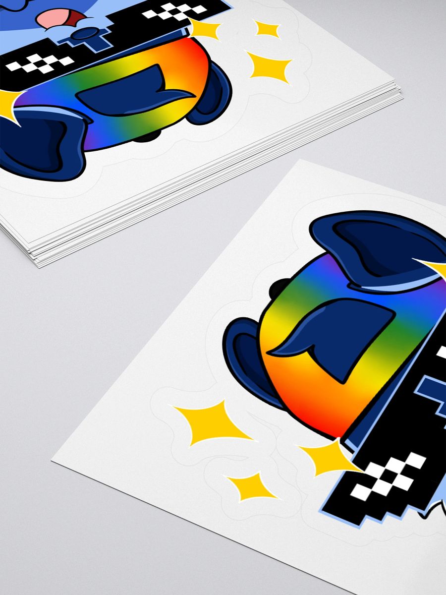 Pride Cool Guy Bandit Sticker product image (4)