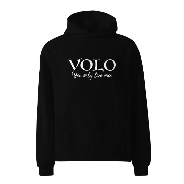 YOLO Stylized Unisex Hoodie product image (2)