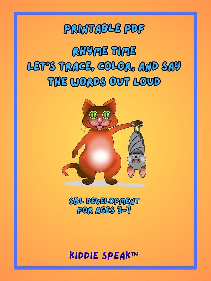 Rhyme Time Printable Worksheets product image (1)