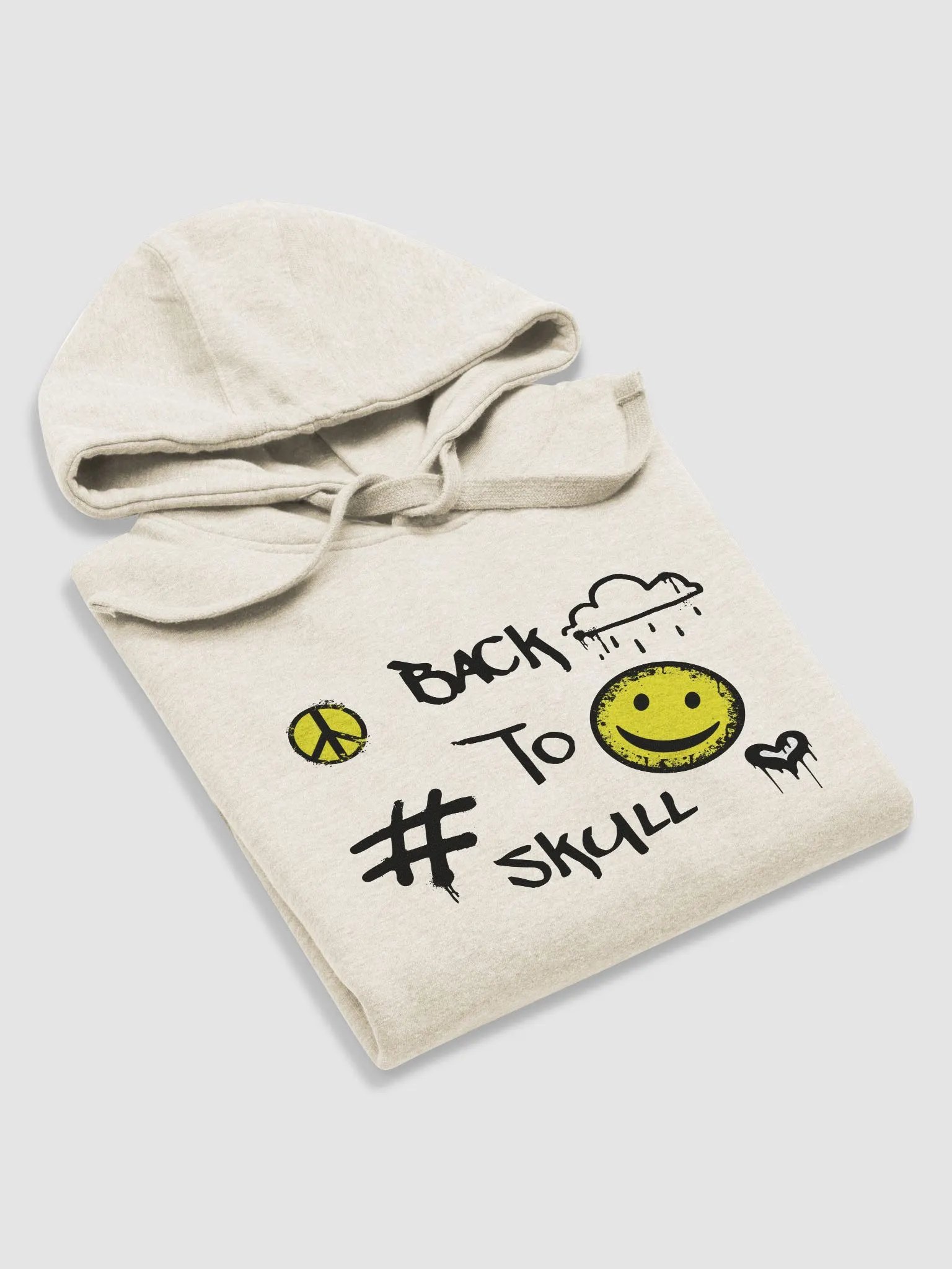 Back To Skull 2 Unisex Hoodie product image (5)
