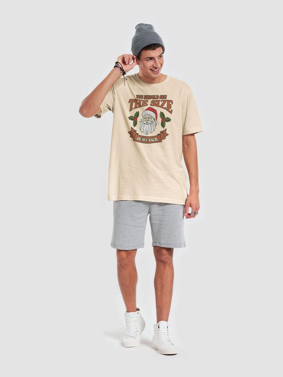 You Should See The Size of My Sack Funny Santa T-Shirt product image (40)