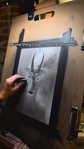 Anyone else? ✍🏻🖤 

#charcoalart #charcoalartist #artdaily #charcoaldrawing #winsorandnewton @fabercastellusa @fabercastellglobal