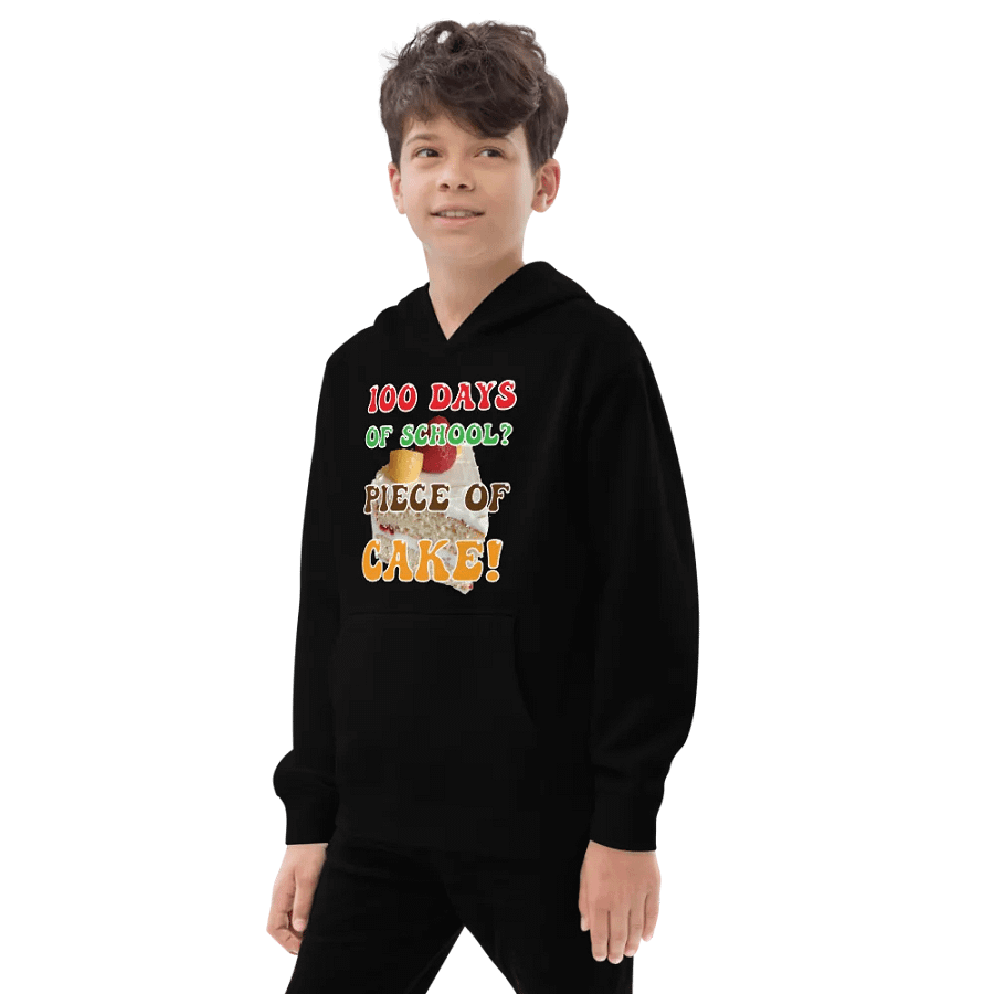 100 Days of School? Piece of Cake Celebration Youth Pullover product image (8)