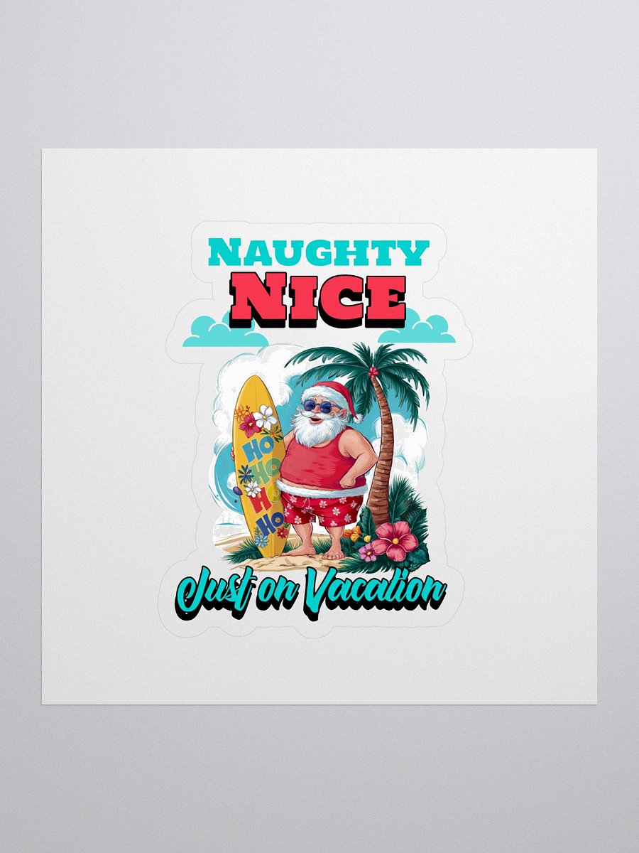 Santa's Surfing Adventure Sticker Set product image (2)