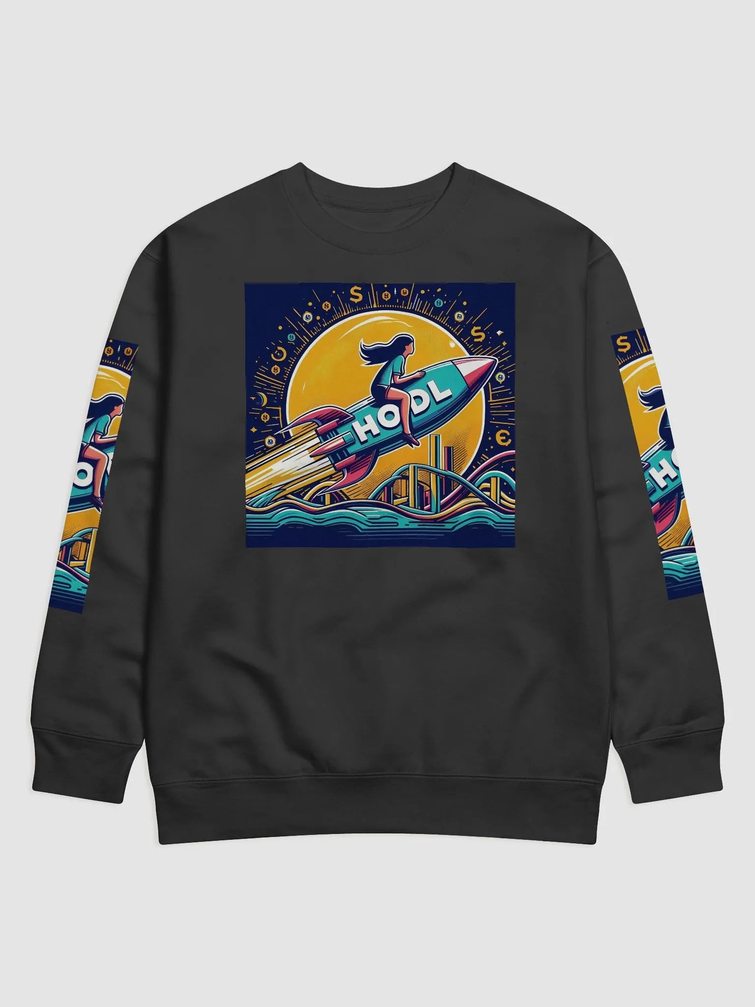 Rocket HODL Premium Sweatshirt product image (25)