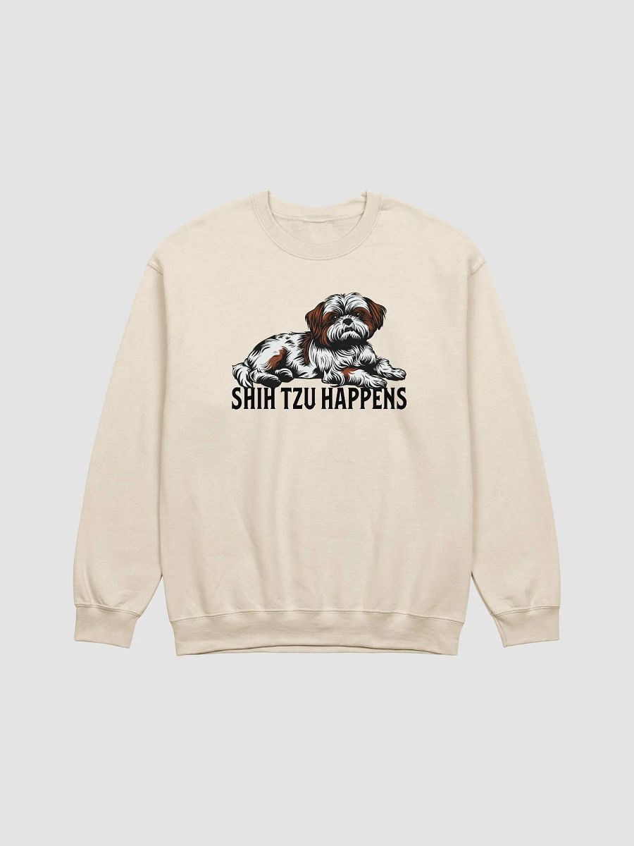Shih Tzu Happens Sweatshirt | Funny Shirt Design for Shih Tzu Paw-Rents product image (21)