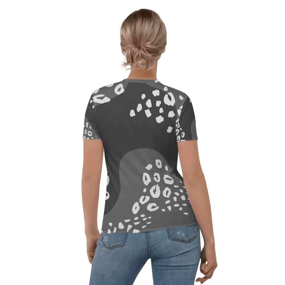 Grey Leopard Dreams Women's T-Shirt product image (1)