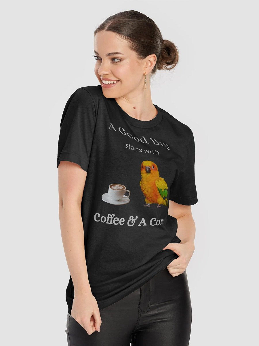 Good Day Coffee & Conure T-Shirt product image (63)