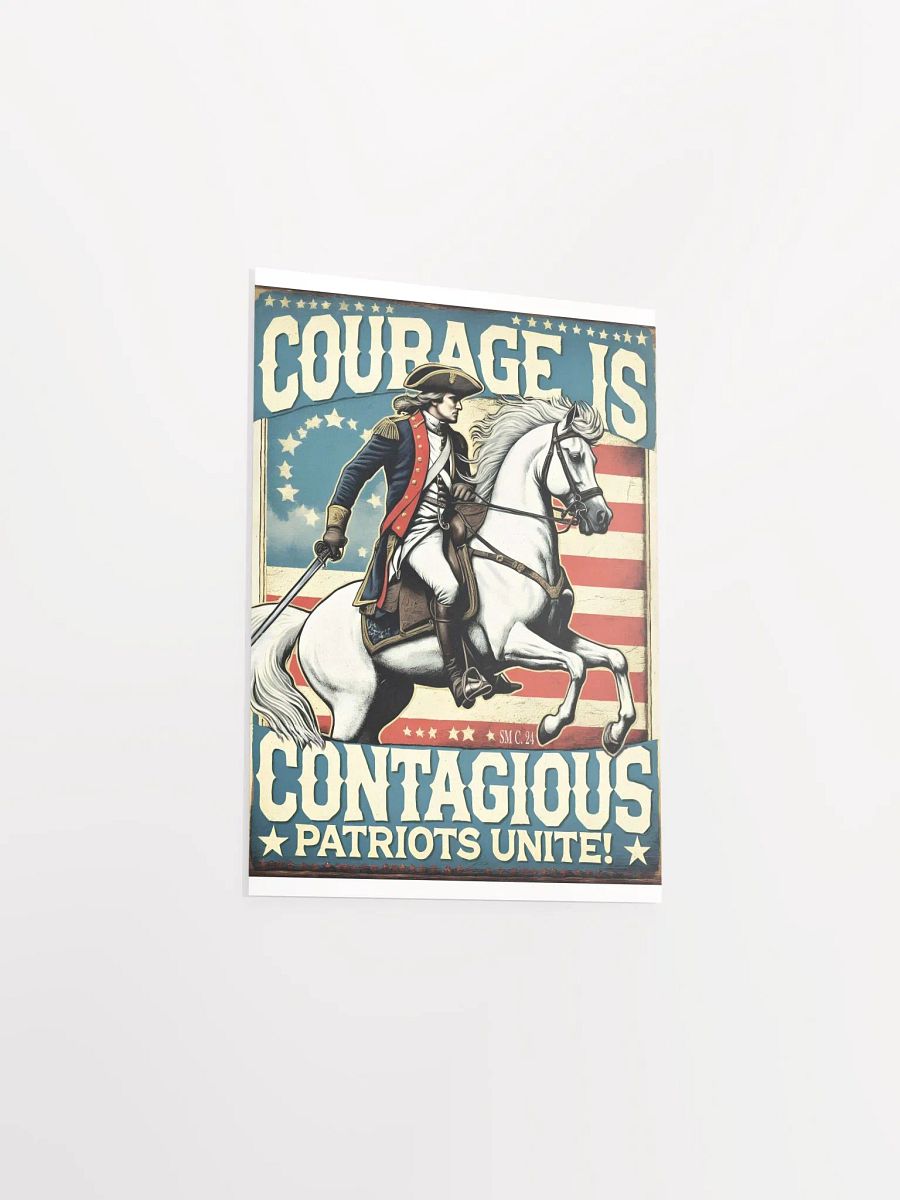 Courageous Patriots Matte Poster product image (11)