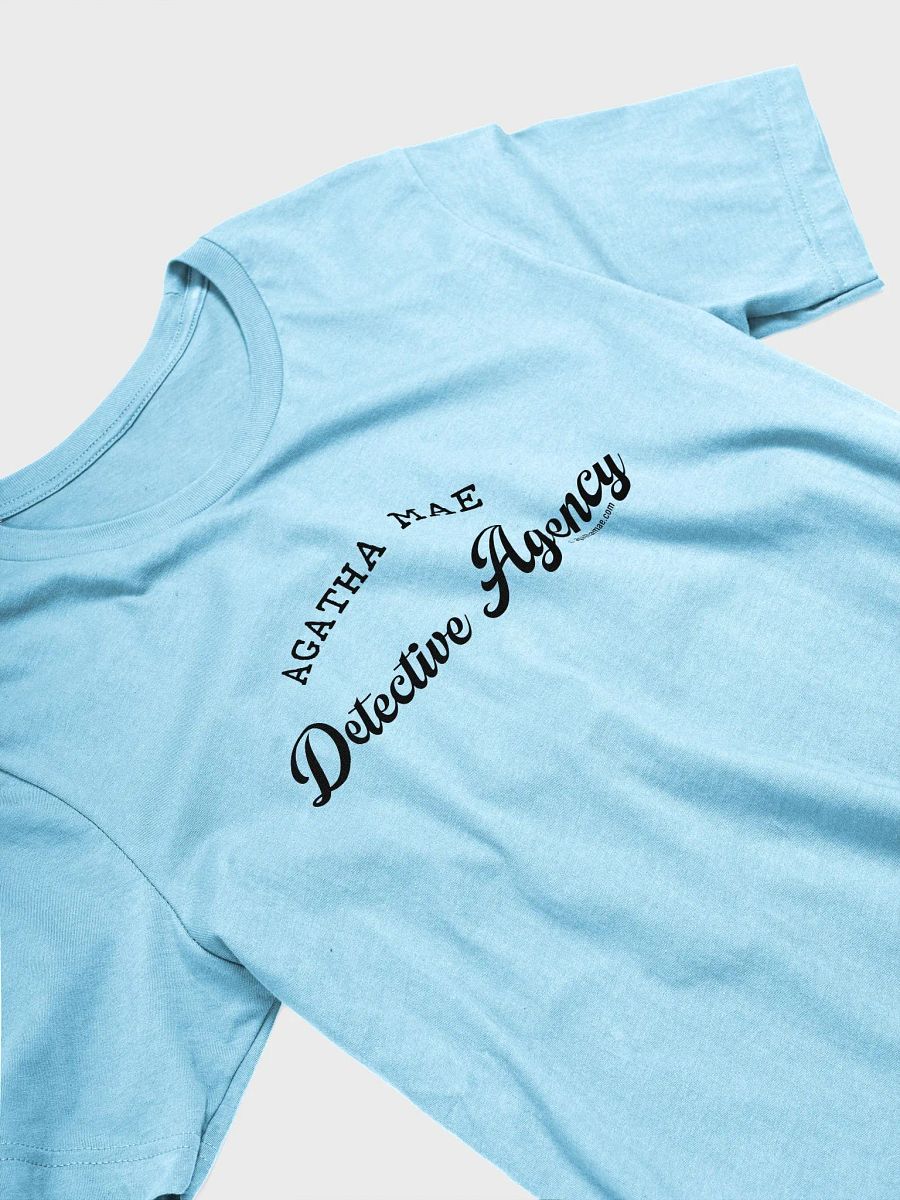 Agatha Mae Detective Agency Supersoft T-Shirt Unisex Sizing Black Text product image (32)