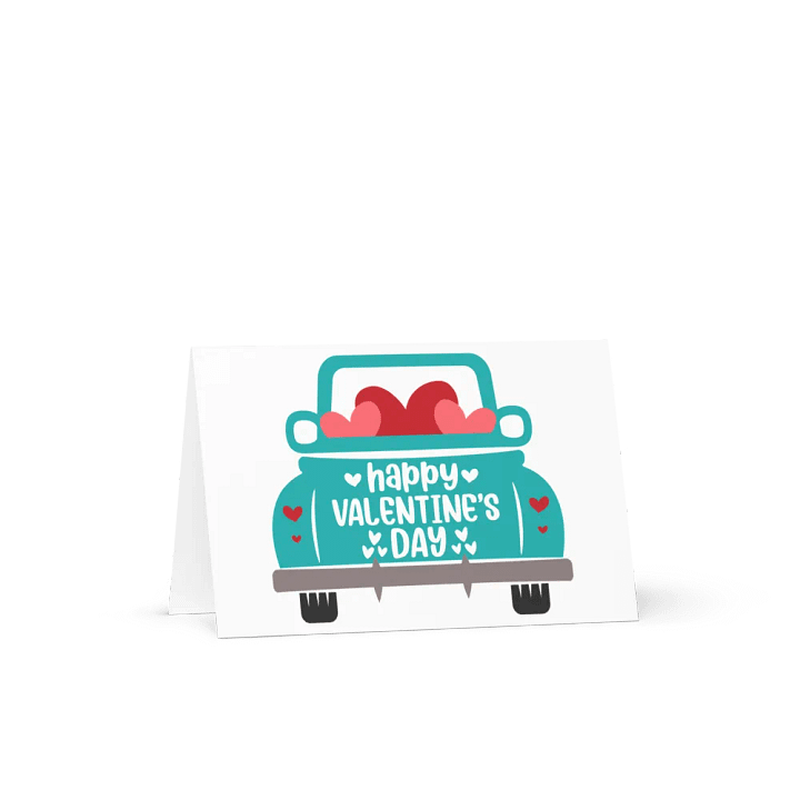 Valentine's Day Truck Greeting Card product image (4)
