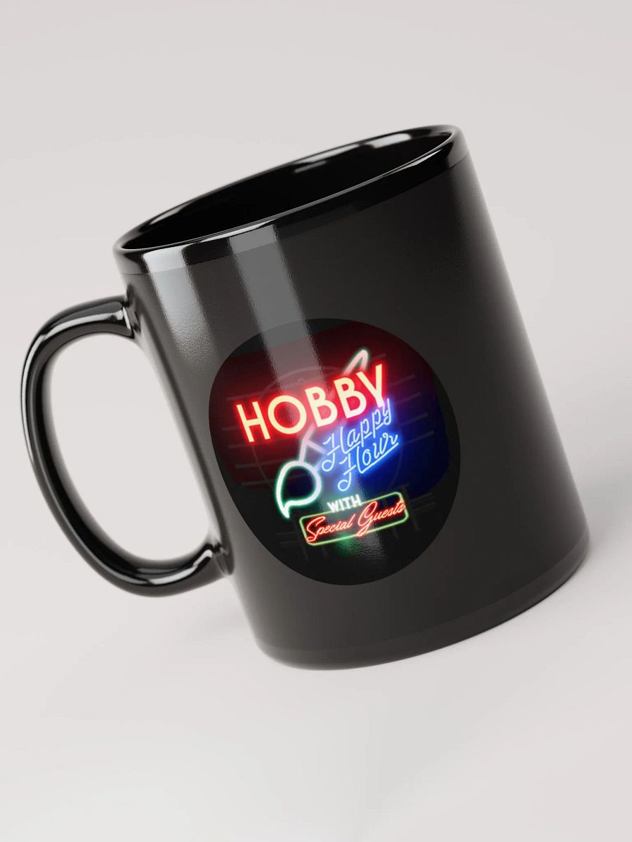 Hobby Happy Hour Glossy Black Mug - Slow Edition product image (5)