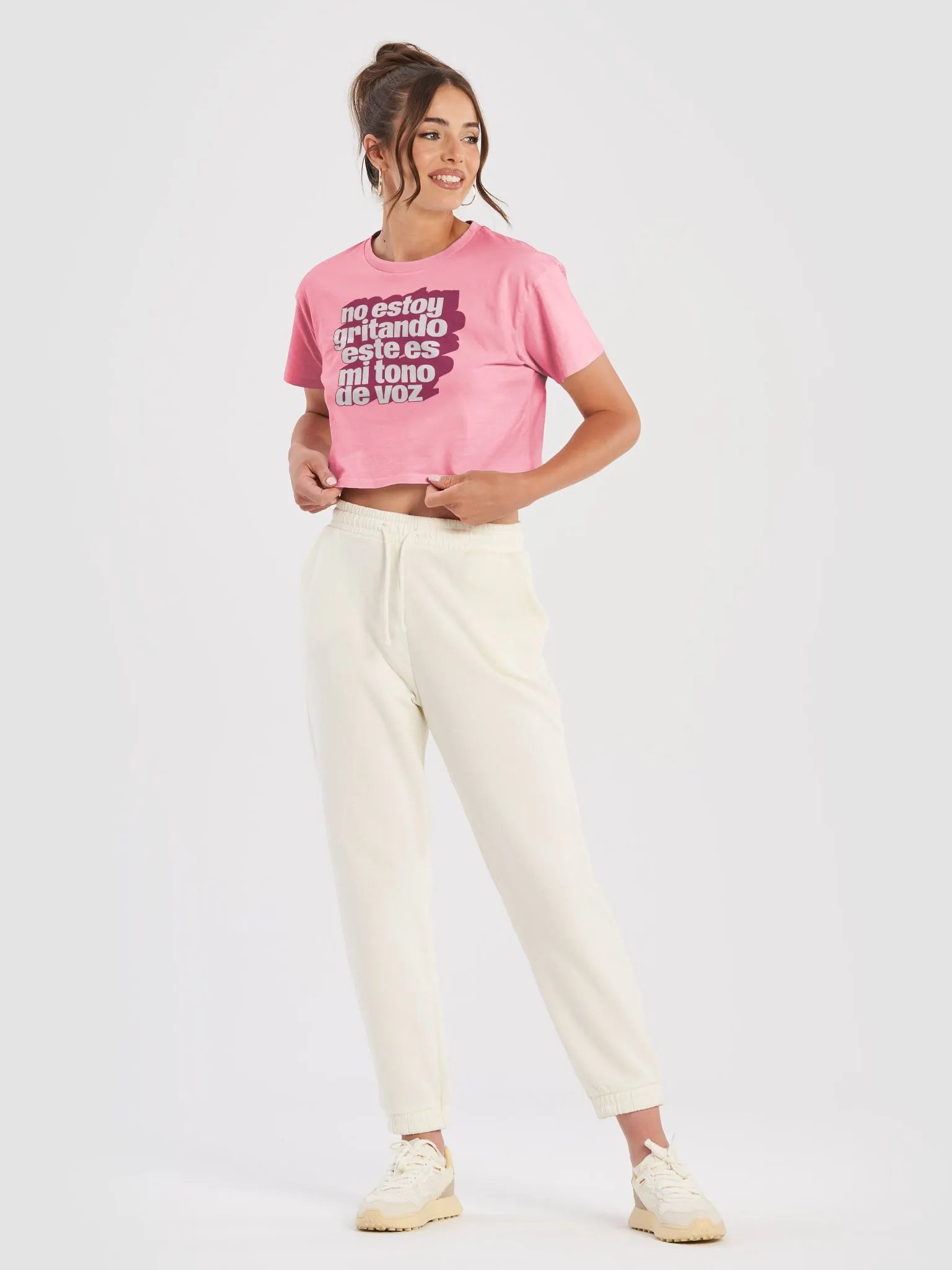 No Estoy Gritando, Este Es Mi Tono de Voz Crop Top product image (4)