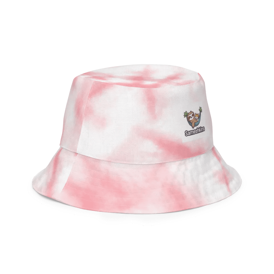 Blissful Pink Reversible Bucket Hat product image (5)