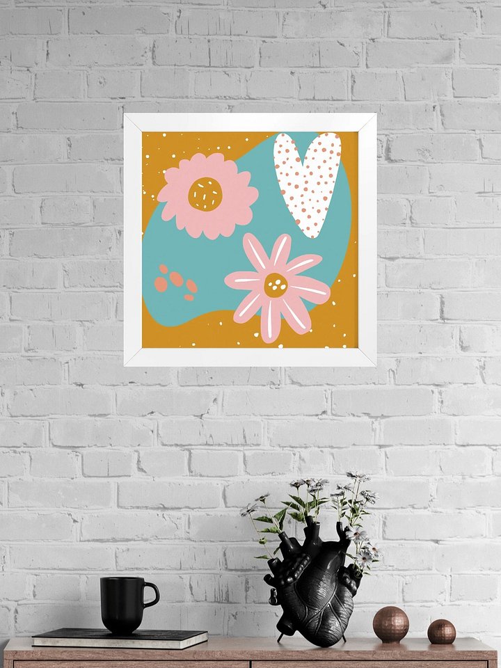 Pink Flowers Framed product image (1)