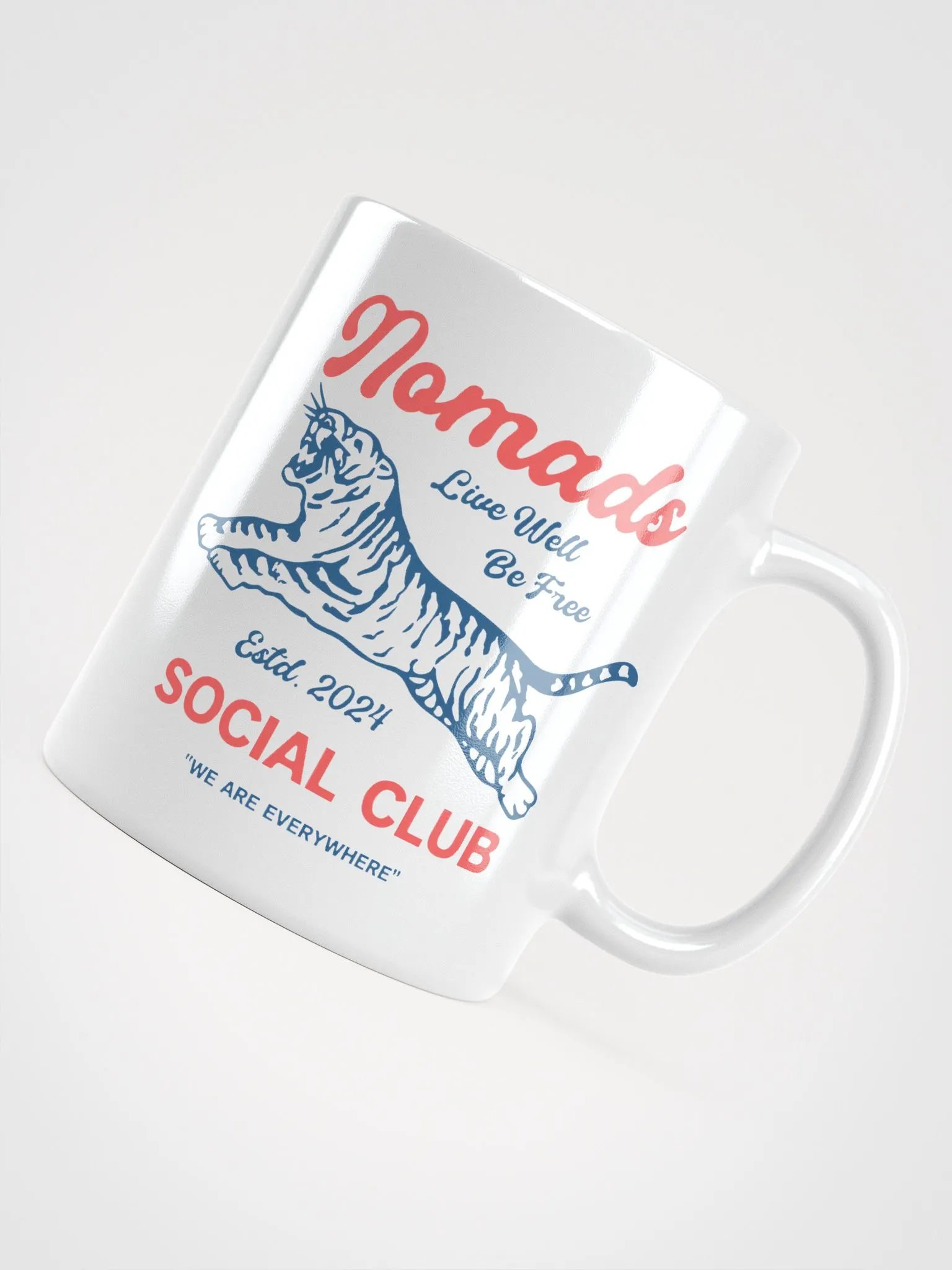 Leaping Tiger Garage Badge Mug product image (4)
