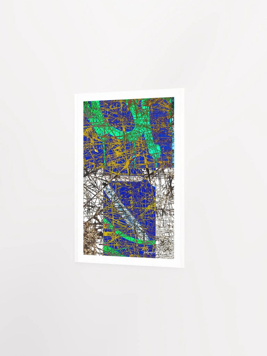'Tracks' by Edward Martin-Mixed Media Collage Print product image (3)