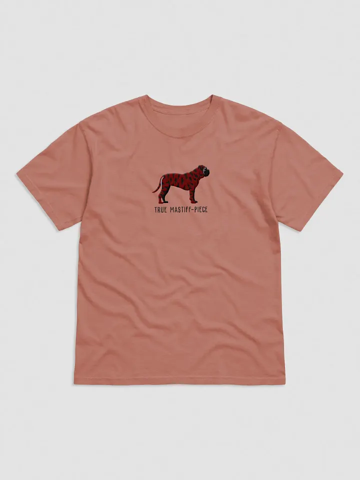 True Mastiff-Piece T-Shirt(Embroidered) of an English Mastiff(Brindle) product image (17)