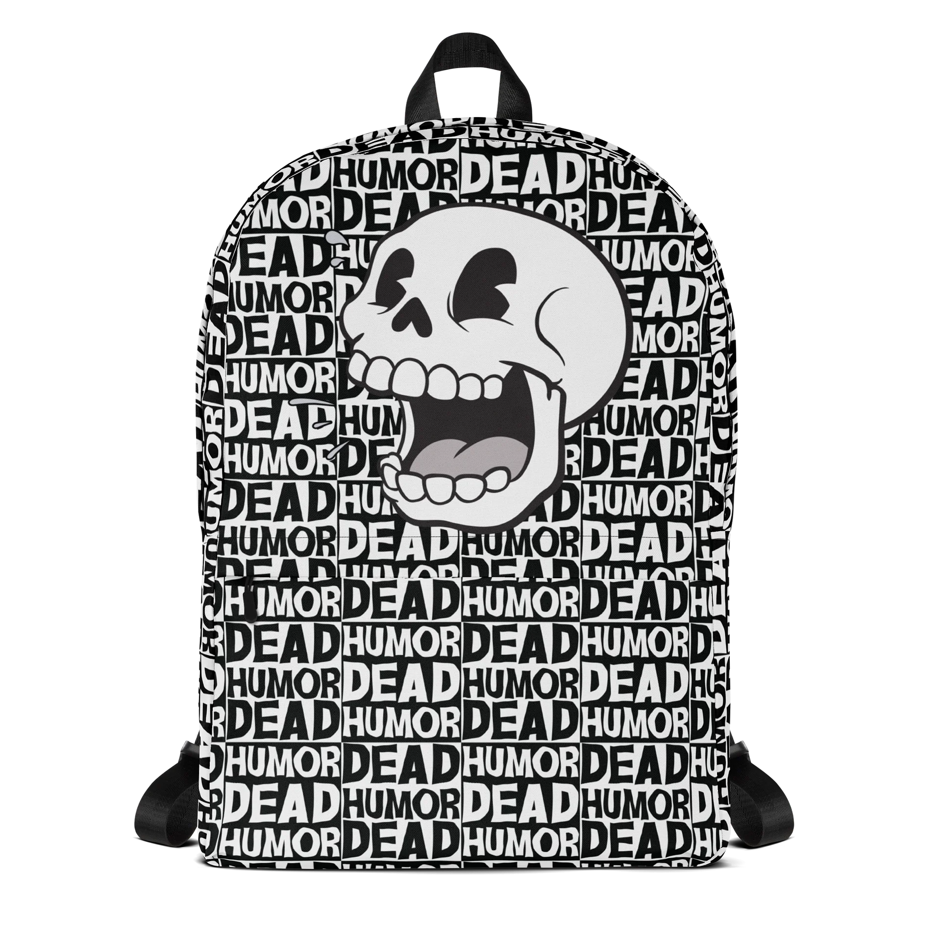 Laughing Skull Checkerboard Backpack product image (1)