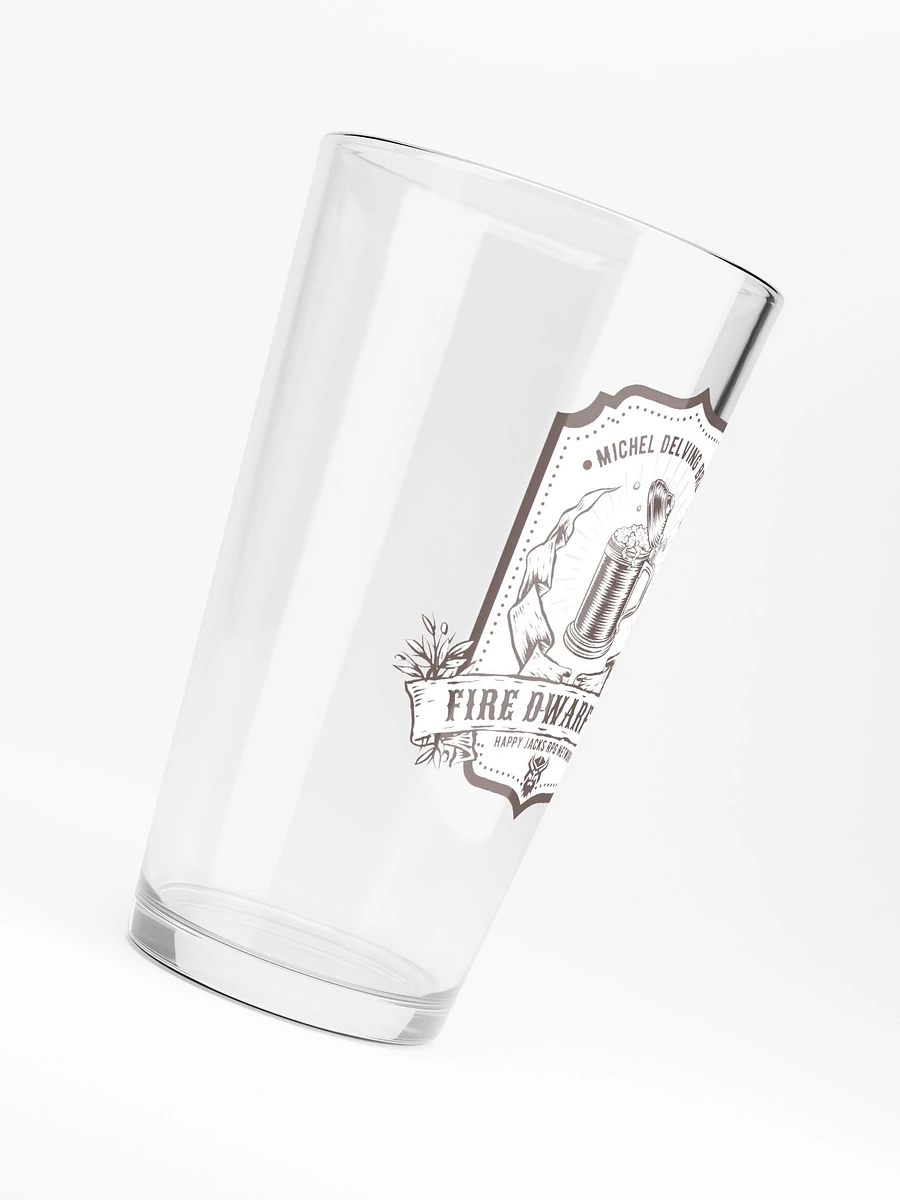 Fire Dwarf Ale Pint Glass product image (6)