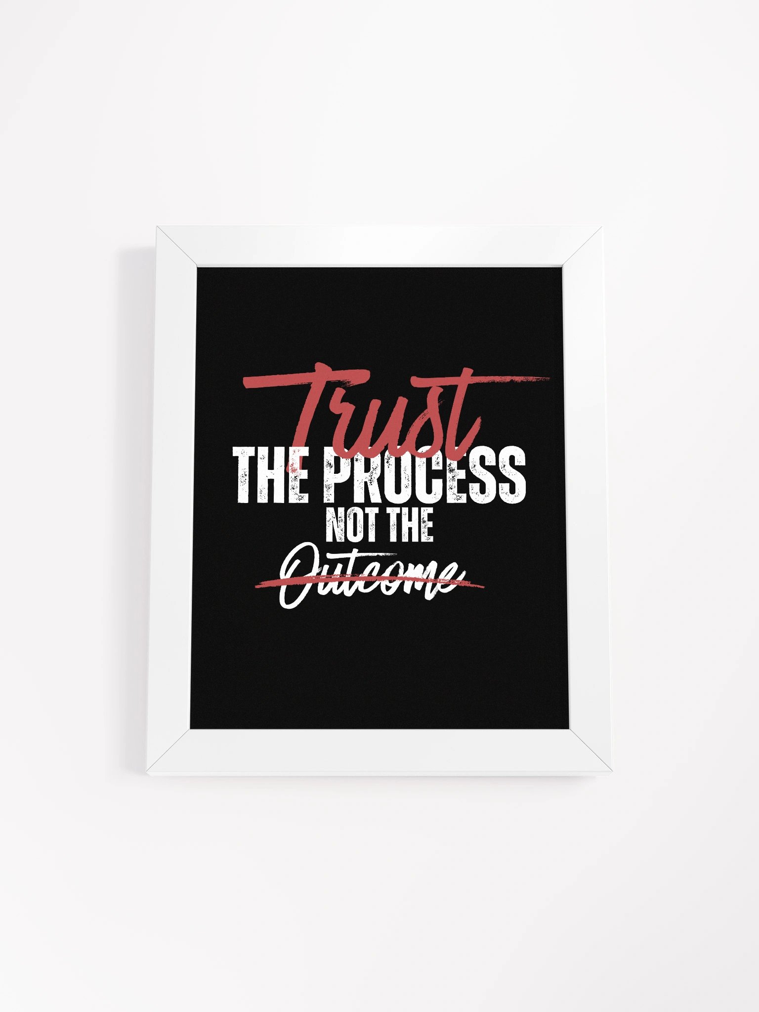 Trust The Process Framed Poster product image (1)