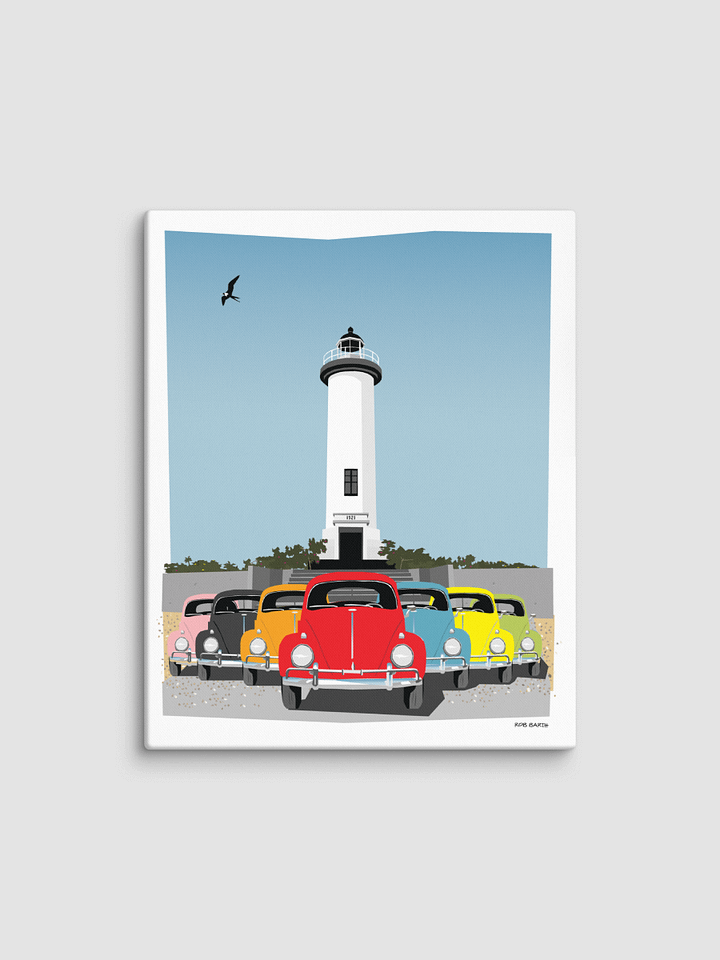 El Faro con Volkys Canvas Print product image (2)