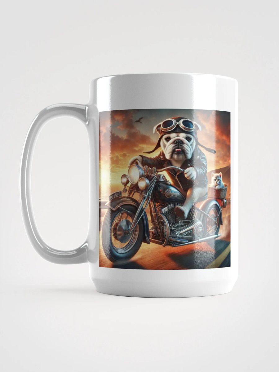Motorcycle Bulldog Mug product image (2)