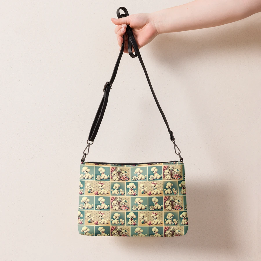 Retro Poodle Puppy Crossbody Bag - Vintage-style Purse product image (7)