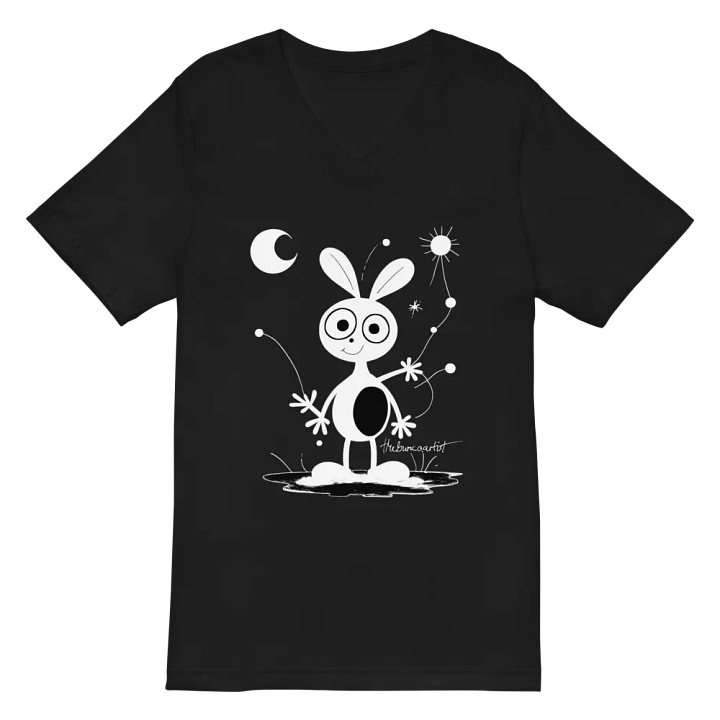 Bella+Canvas Short Sleeve V-Neck Jersey T-Shirt product image (1)