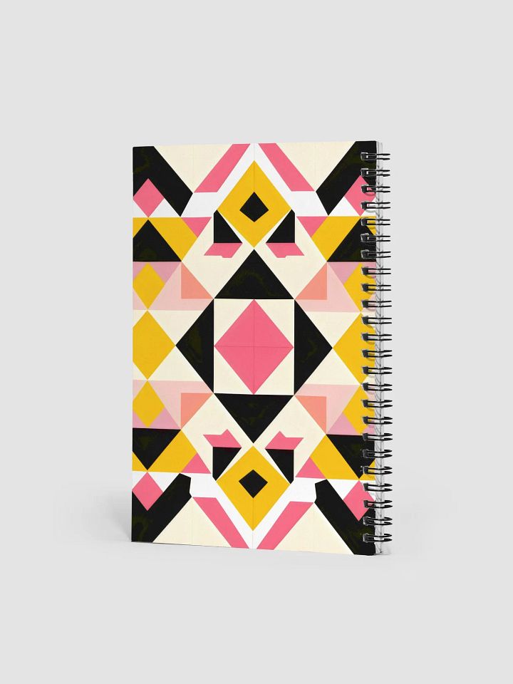 Geometric Harmony Spiral Notebook product image (2)