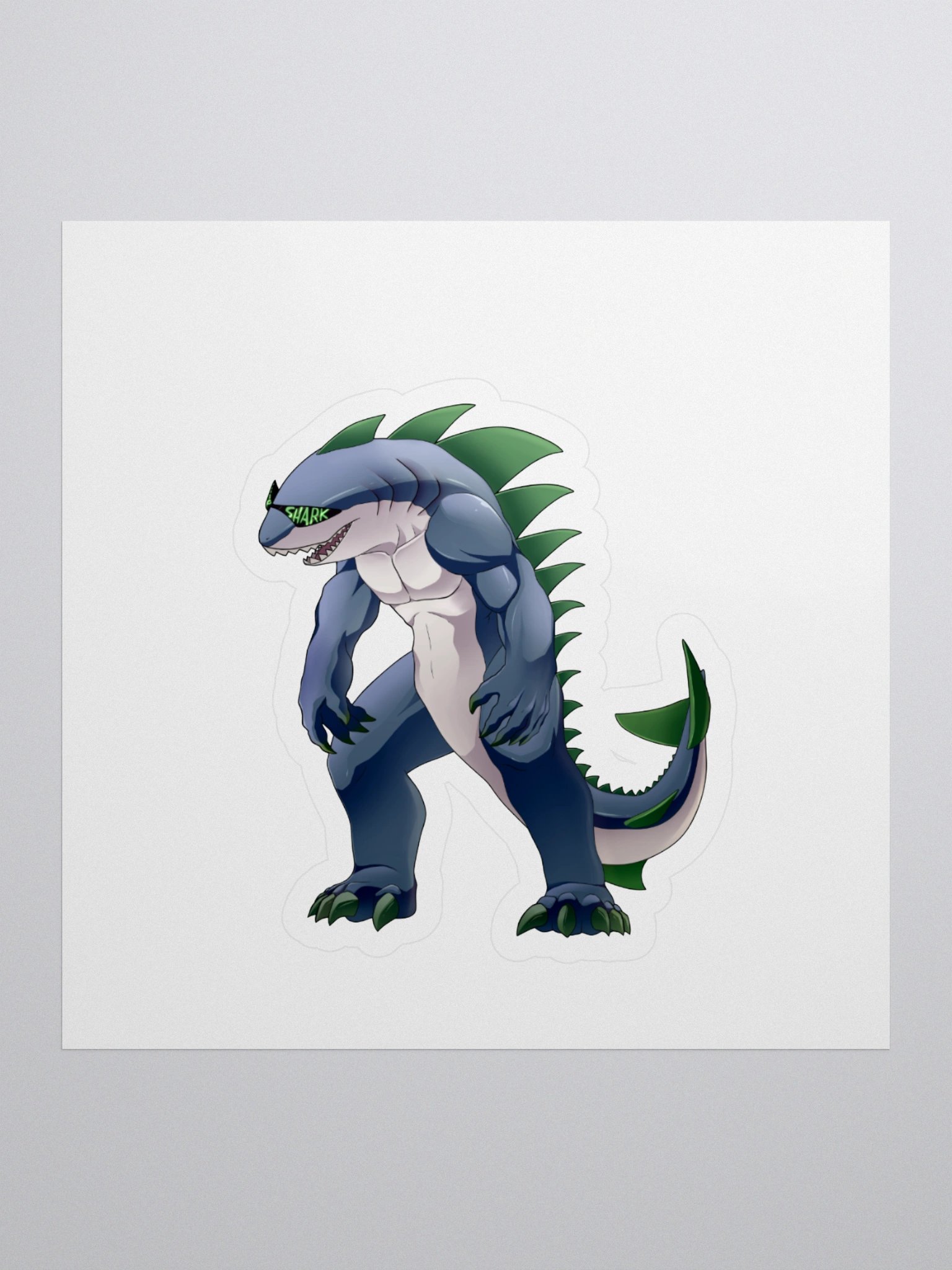 LazerShark Sticker product image (1)