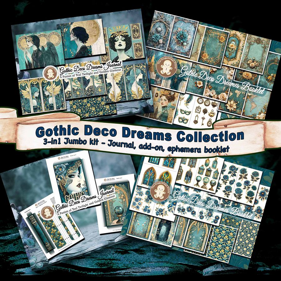 Gothic Deco Dreams 3-in-1 Jumbo Collection - Digital Download ONLY product image (2)