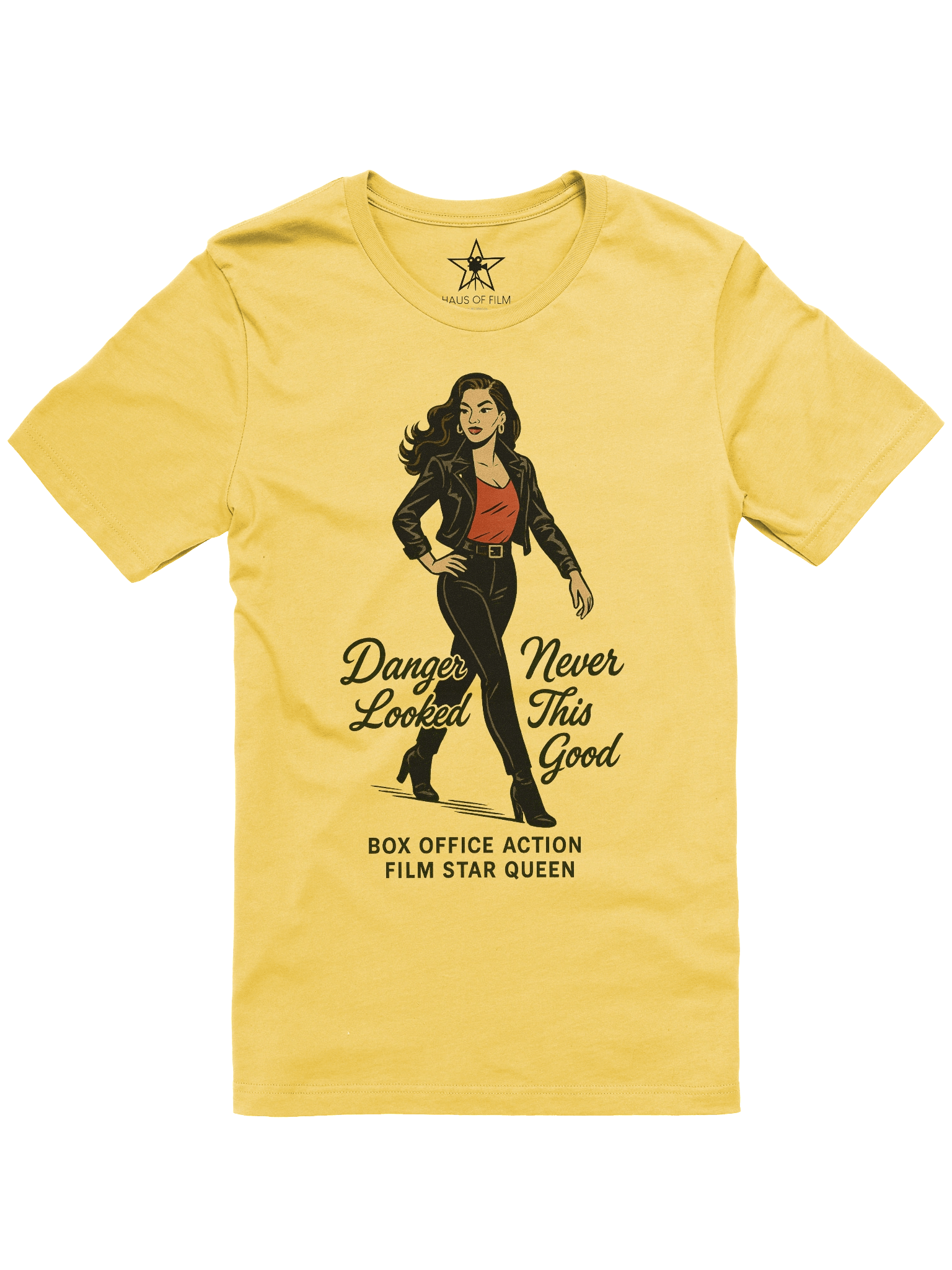 Action Movie Actress Box Office Film Star Pin-up Girl 1940's Retro Concert Tee Fit Unisex T-Shirt product image (13)