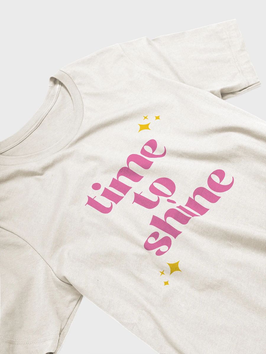 Recital 2025 Unisex T-Shirt | Time to Shine | Multiple Colour Options with Pink Text product image (9)