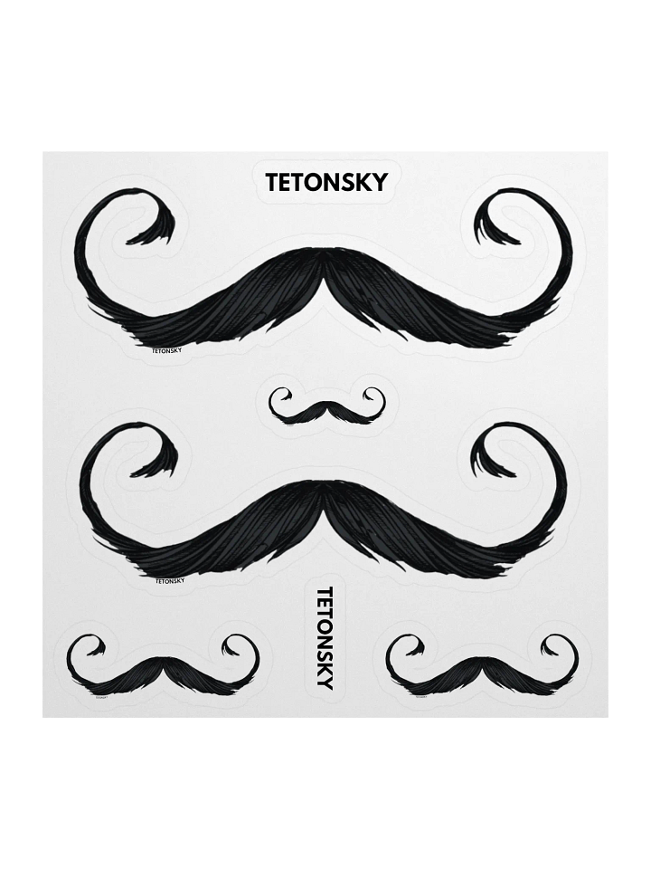 Mustache Stickers product image (1)