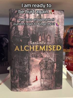 Who else is reading it? 🥀 Finally got my preorder & I cannot wait for this. I am terrified but so ready! #alchemised #senlinyu #booktok 