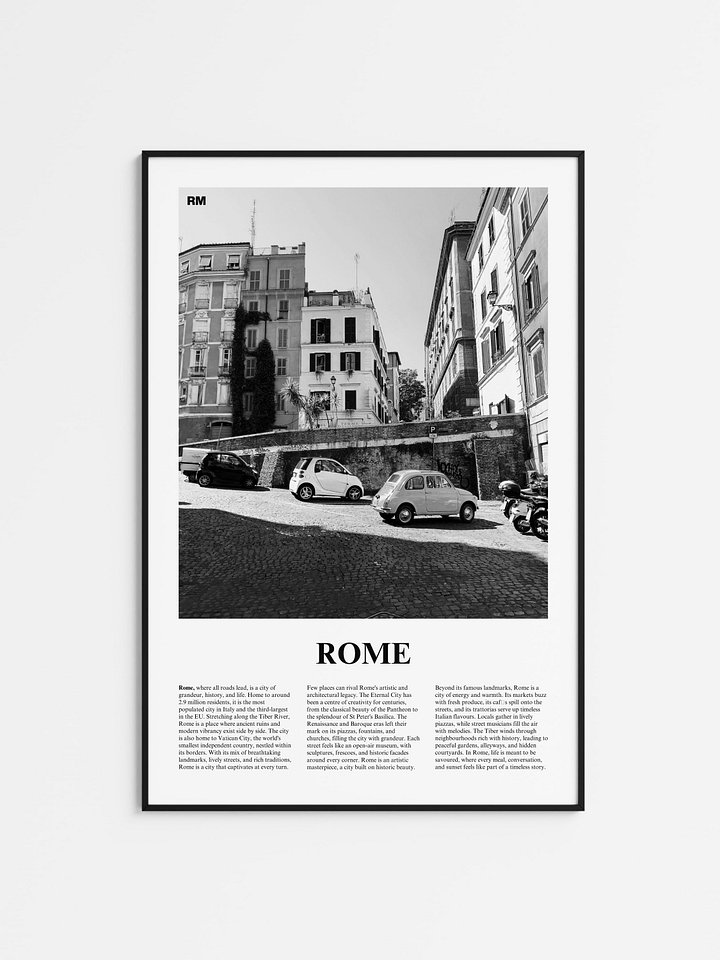 Rome 06 Newspaper Poster product image (1)