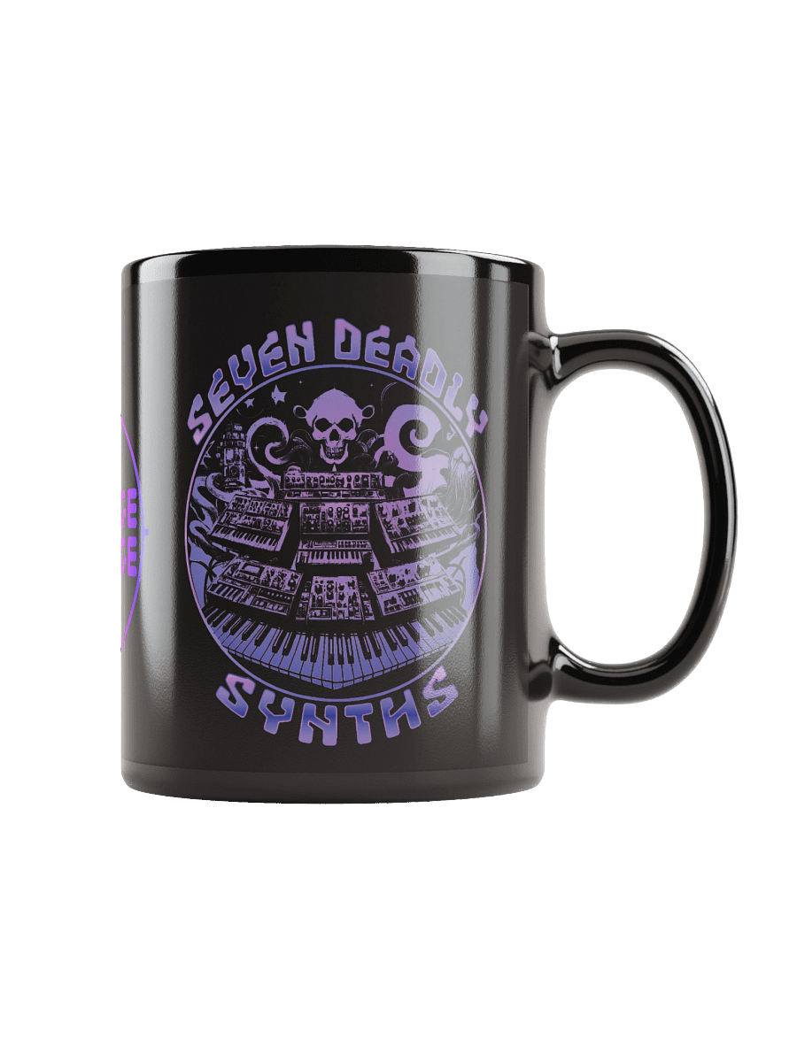 Synthesizer Collector Mug - Seven Deadly Synths (7 Synthesis Techniques) product image (7)