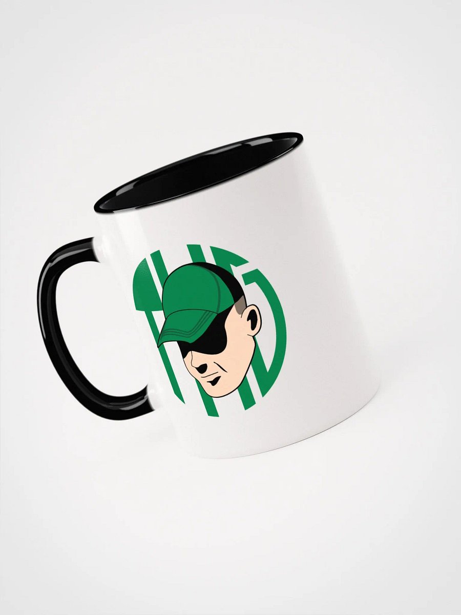 Green hockey life mug product image (1)