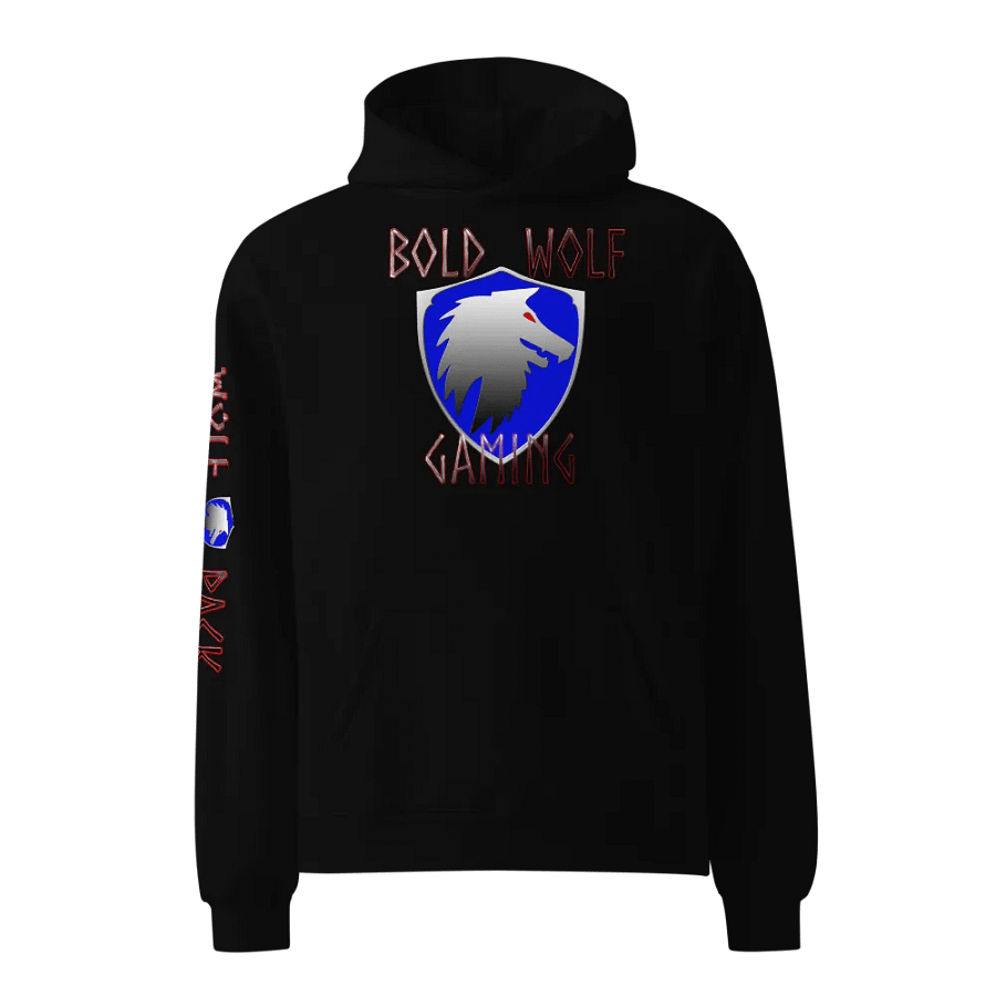 Wolf Pack Gaming Shield Pullover Hoodie product image (1)