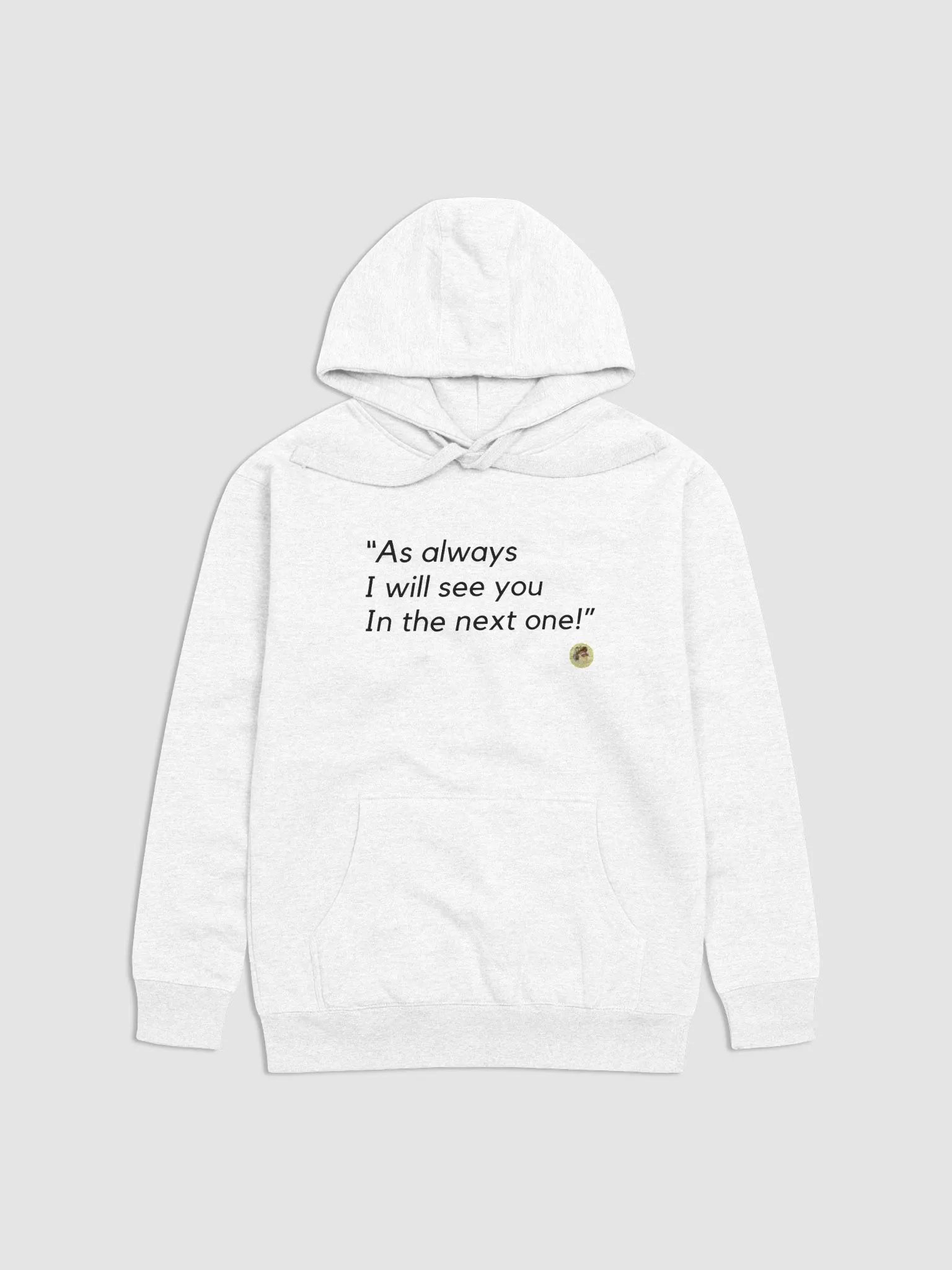 Outro (White) - Hoodie product image (1)